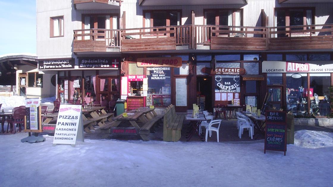 Terrasse des restaurants