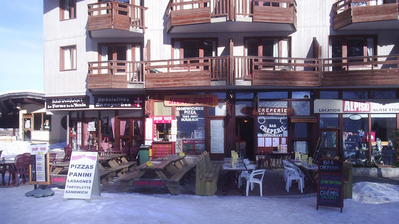 Terrasse des restaurants